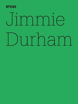 cover image of Jimmie Durham